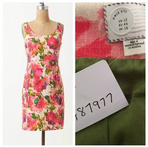 Anthro NWT Floral Blushing Olena Shift - 12